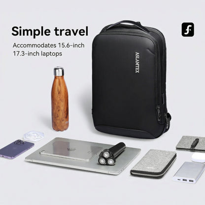 Business Laptop Backpack – Waterproof Travel Bag 17.3”