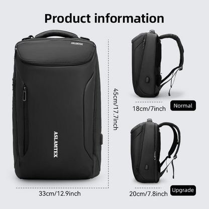 Waterproof Laptop Backpack – Anti-Theft Business Bag