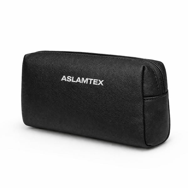 Men’s Black Toiletry Bag – Waterproof Travel Pouch
